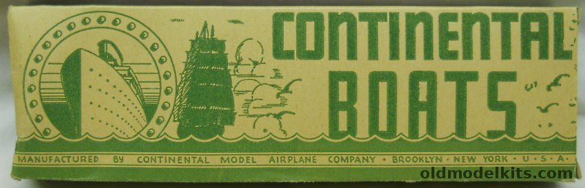 Continental Model Airplane Co P7 Submarine - S Class?, C-1 plastic model kit